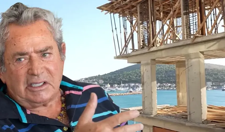 Yeşilçam yıldızı Salih Güney'in Çeşme'deki evi dikkat çekti