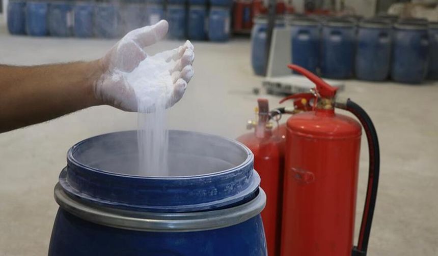 Yangın tüpünün içinden çıkanı görenlerin ağzı açık kaldı!