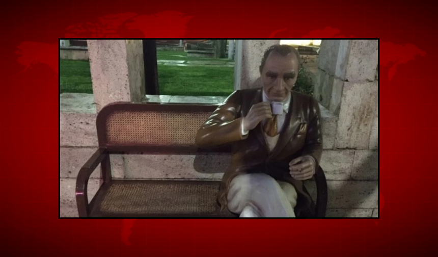 Tartışmalı Atatürk heykel depoya kaldırıldı, tepkiler arttı