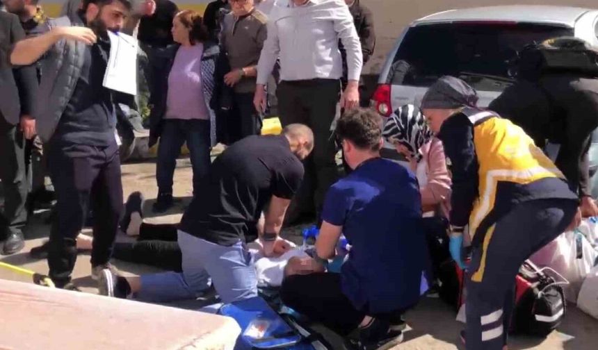 Taburcu oldu, çıkışta hastane bahçesinde kalbi durdu