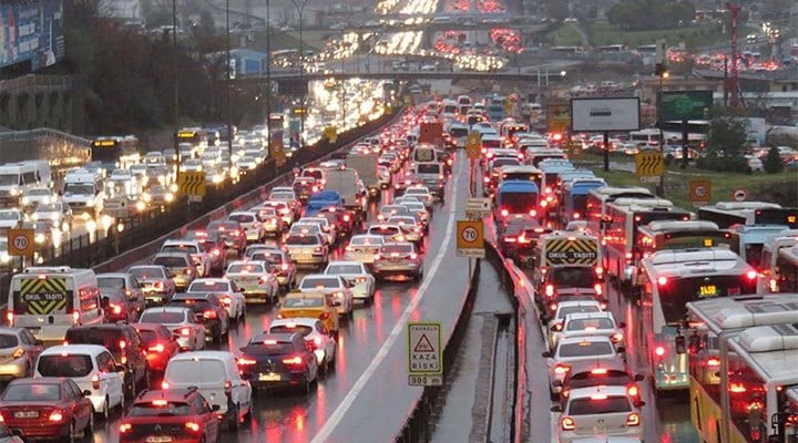 Istanbul Trafik Yoğunluğu-1