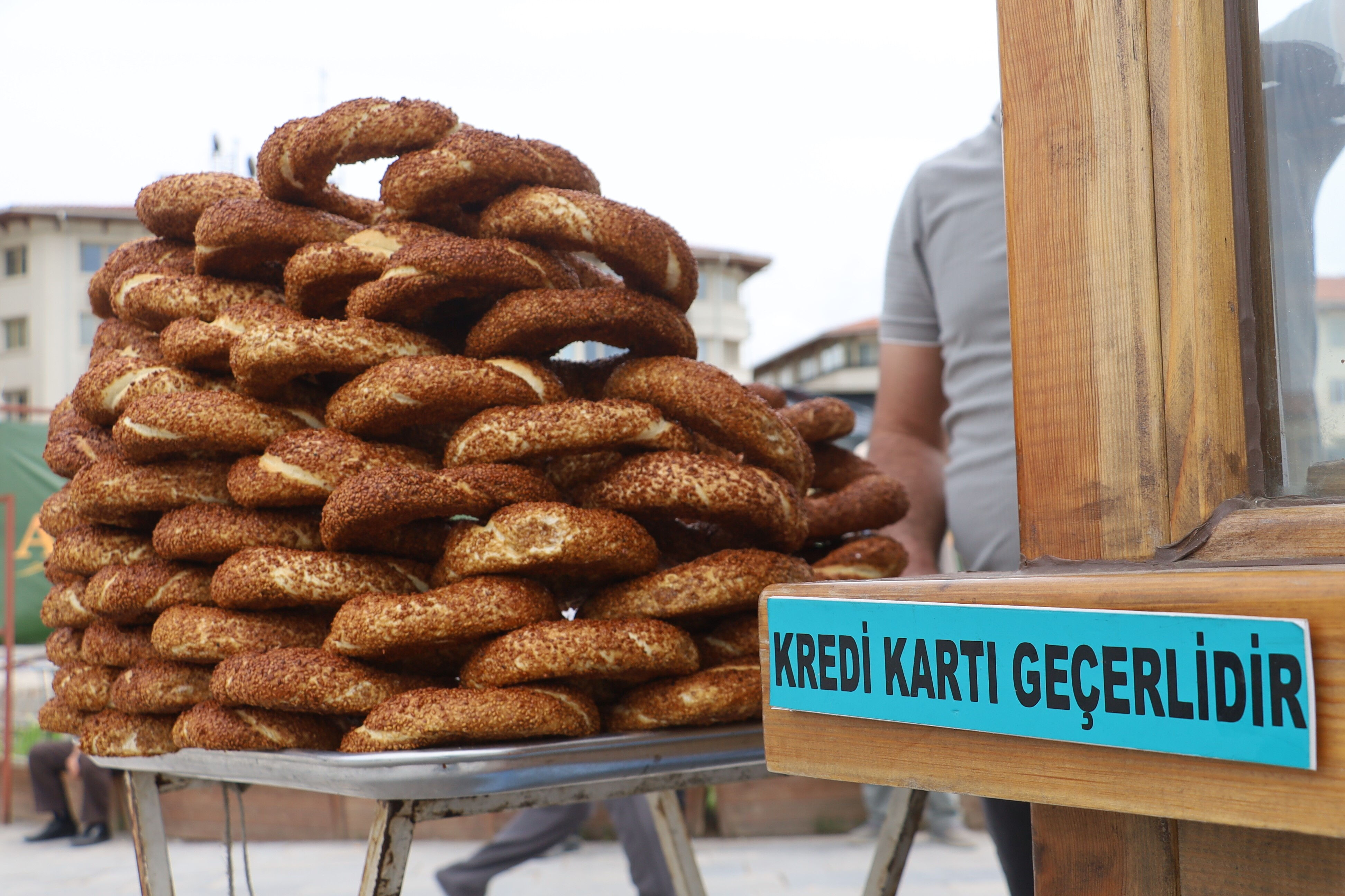 Sivas’ta Seyyar Simitçi