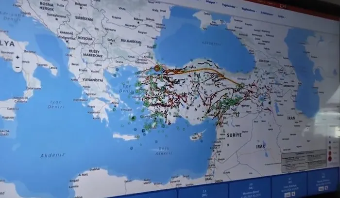 Türkiye Deprem Haritası