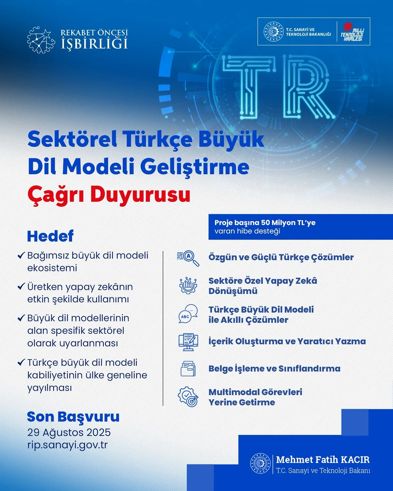 Bakanlik Dev Hibe Programini Baslatti Proje Basina 50 Milyon Tl Verilecek 3227460 202506161124 1