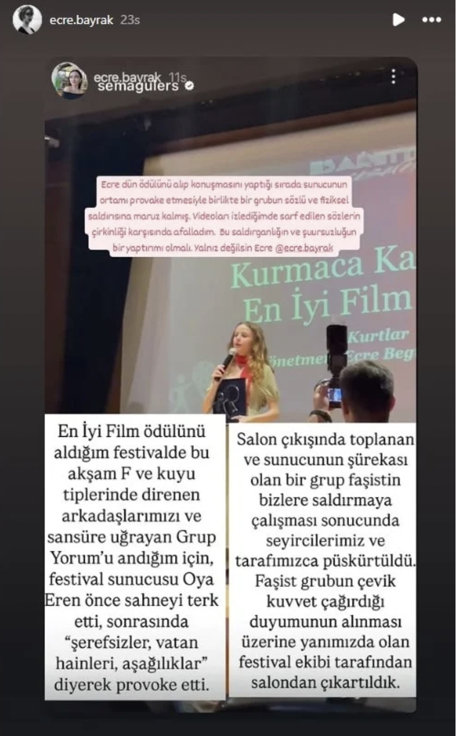 Ece Bayrak X