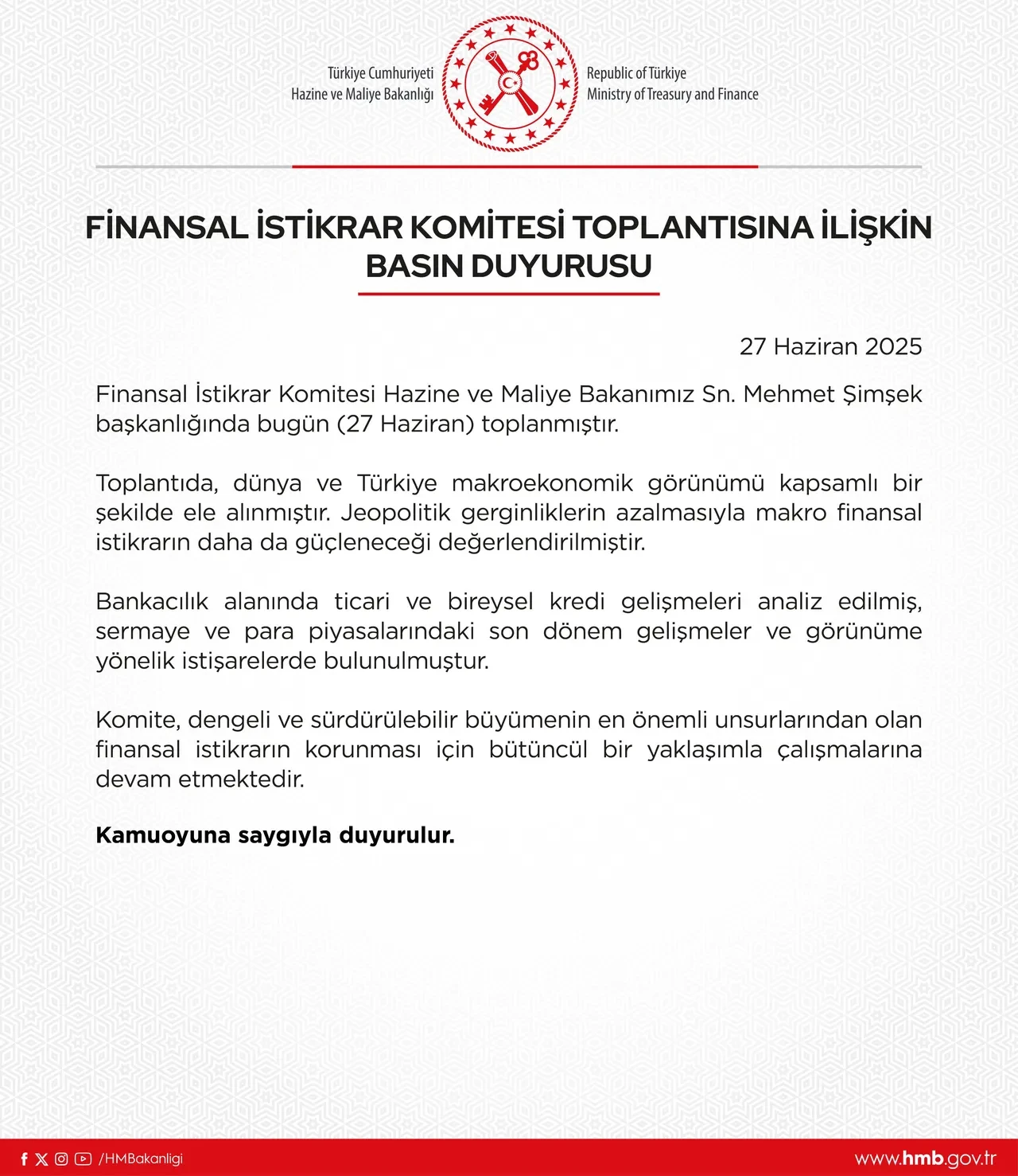 Finansal Istikrar Komitesi Toplandi 3230135 202506271408 1
