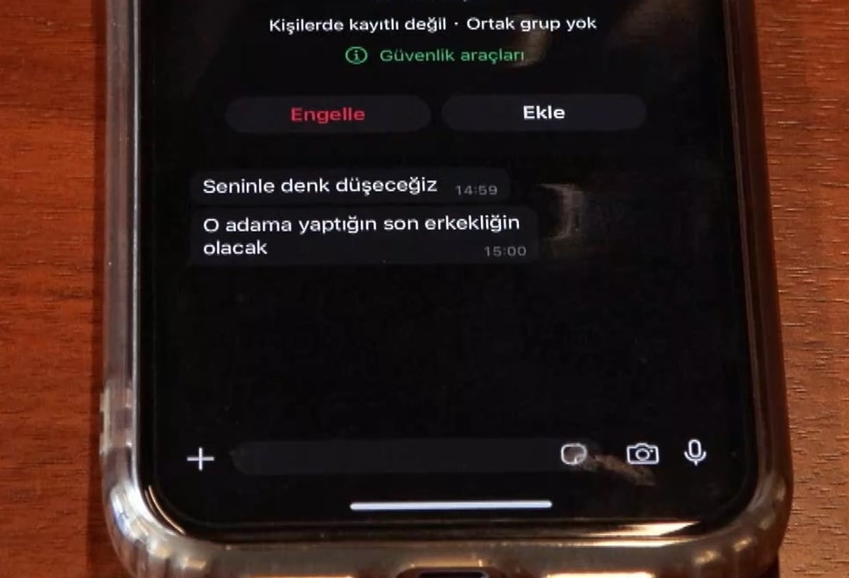 İbrahim Aktan Gelen Tehdit Mesajlarını-2