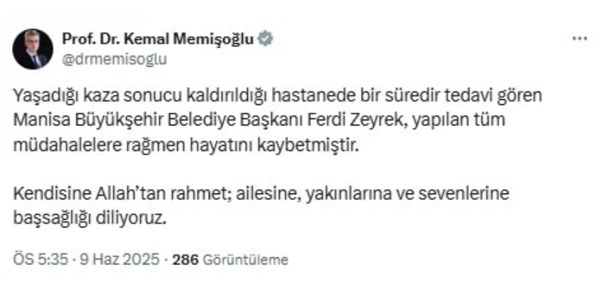Sağlık Bakanı