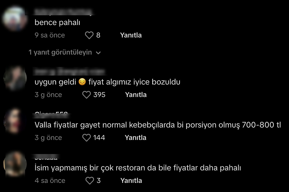 Somer Şef Restoran Fiyatları
