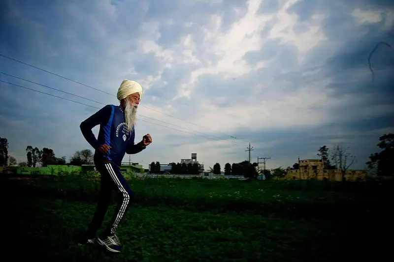 114 Yaşında Maratoncu2