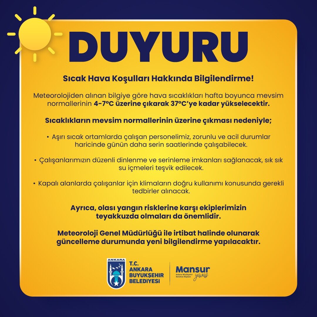 Abb Personel Önlem Sıcak