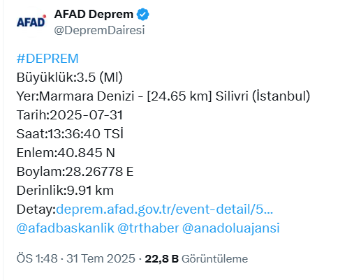 Afad Açıklama