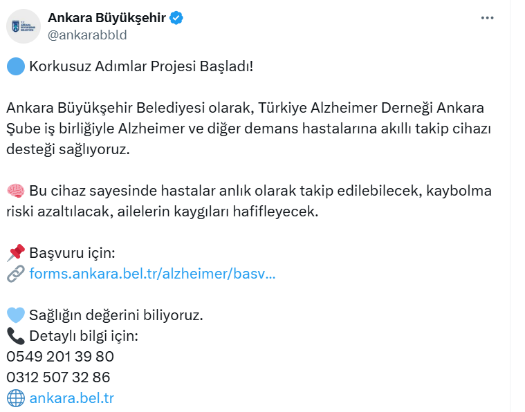 Alzheimer Ankara Destek