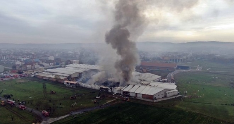 Arnavutköy’de Fabrika Yangını2