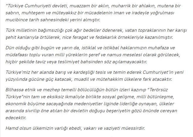 Bahçeli Açıklama1