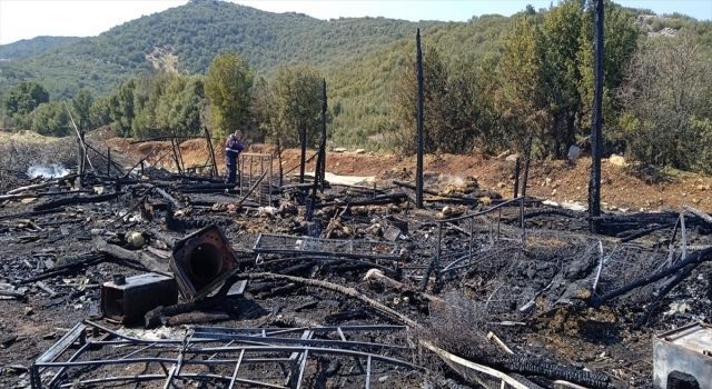 Burdur Yesilovada Agilda Yangin Cikti 10 Hayvan Telef Oldu-1