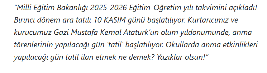 Chp Tepki