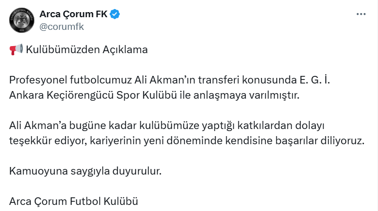 Çorum Fk