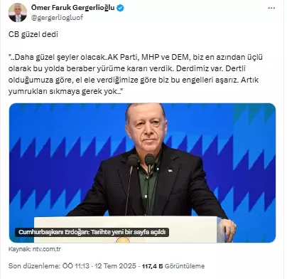 Dem Parti Twitter Açıklama