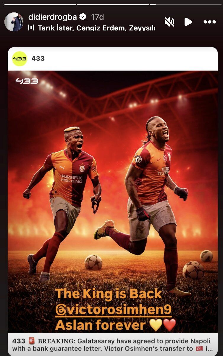 Drogba Osimhen