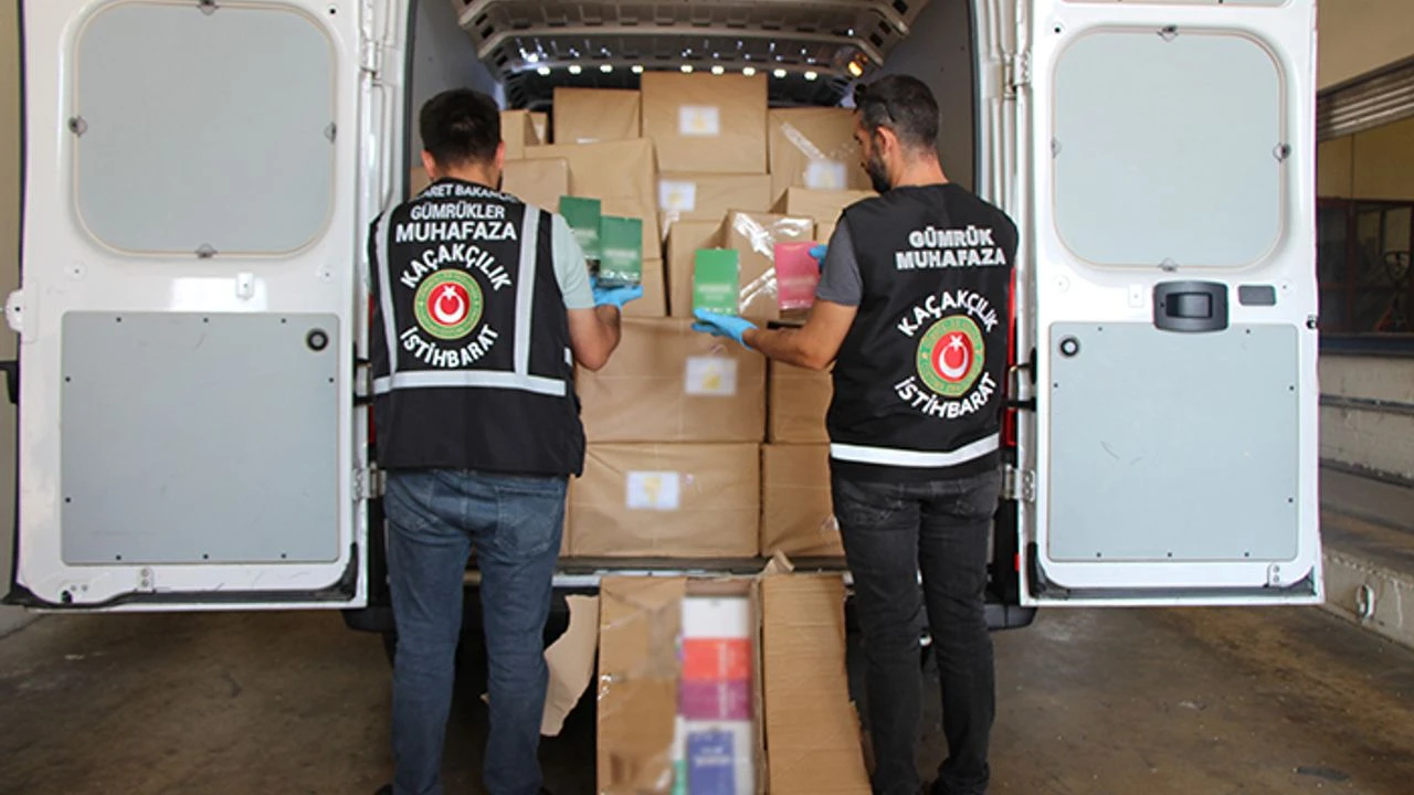 Haziran'da Patlama Yaşandı 9 Milyar Liralık Kaçak Ürün Yakalandı2