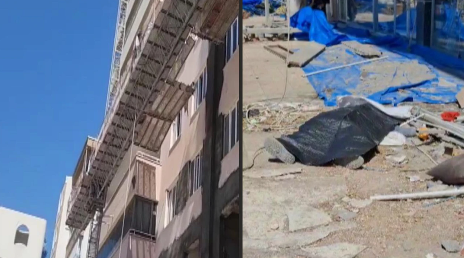 Kahramanmarasta Iskele Faciasi 2 Isci Hayatini Kaybetti 1 Isci Yaralandi