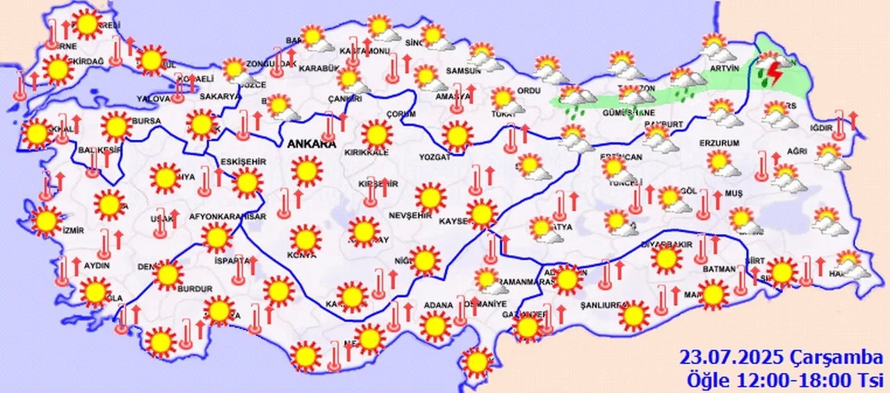 Meteorolojiden Uyardi Sicaklik Rekor Kiracak Iste En Riskli Ilceler 3236208 202507230759 2