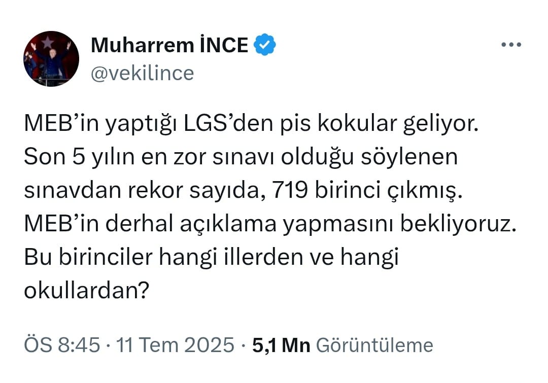 Muharrem Ince X1
