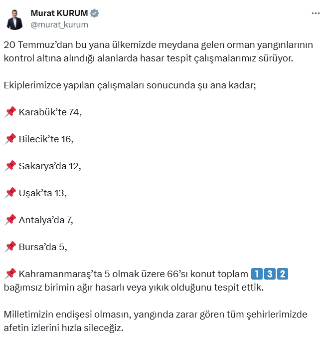 Murat Kurum X