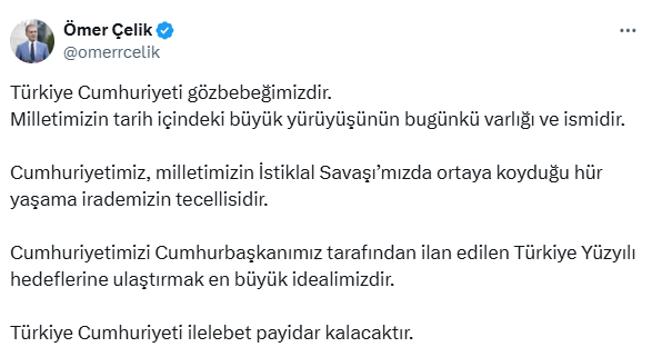 Ömer Çelik X