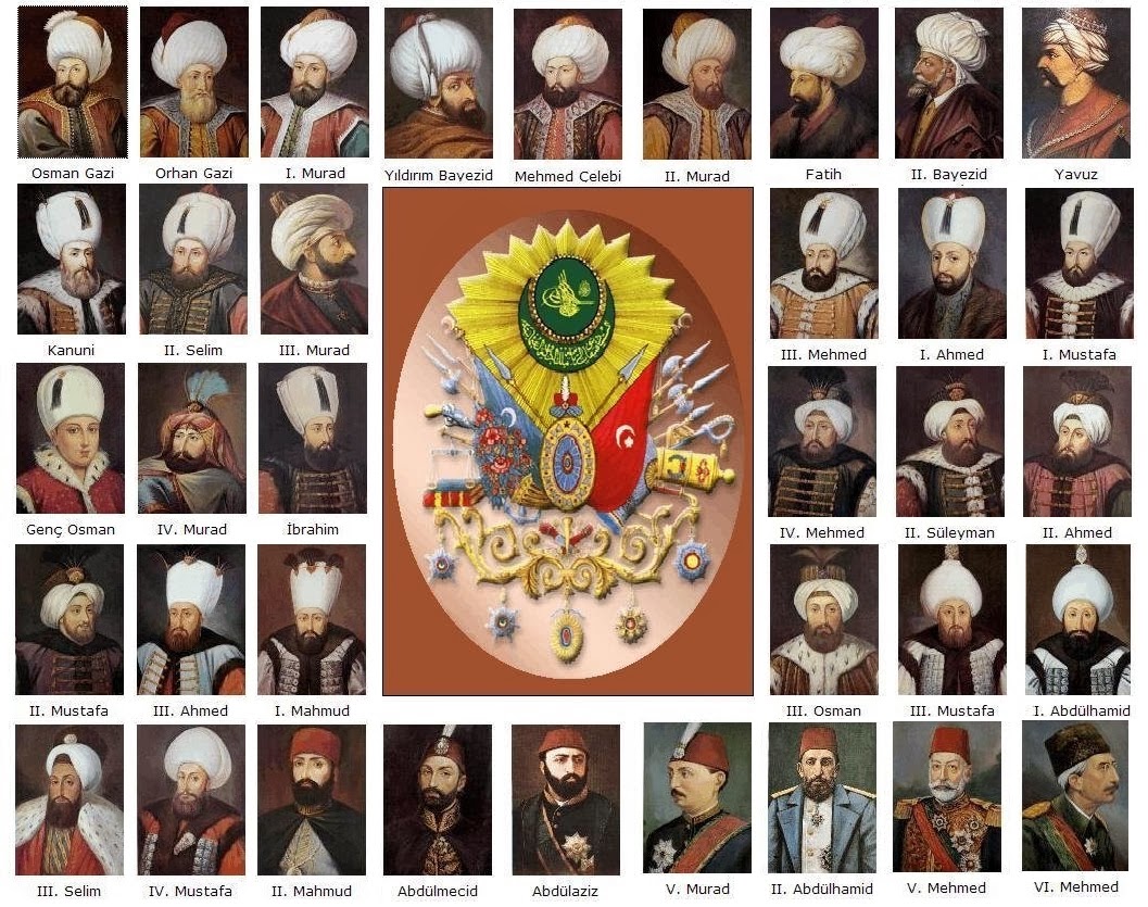 Osmanlı Padişahları Sıralaması