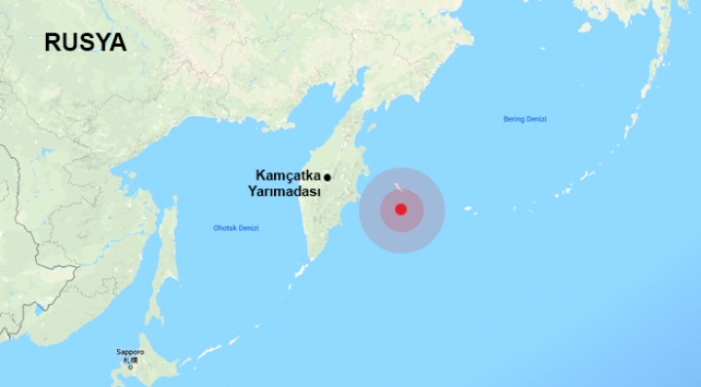 Rusyadaki Deprem