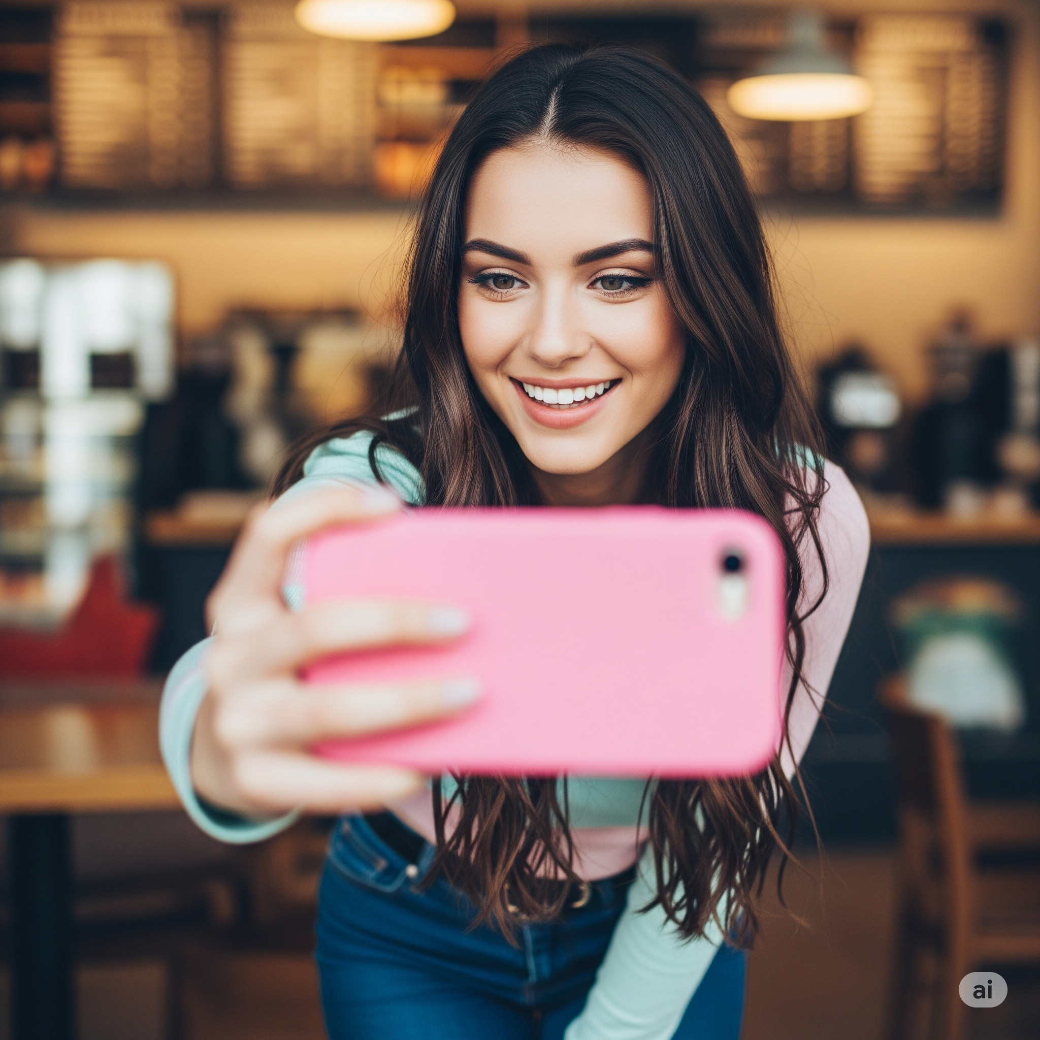 Selfie Çeken Kadın2