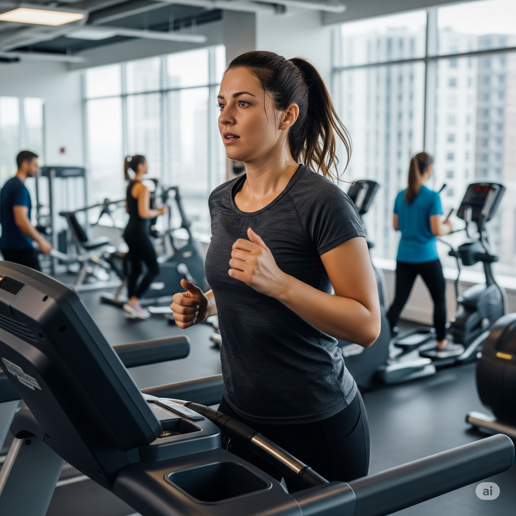 Spor Yapan Kilo Veren Kadın1