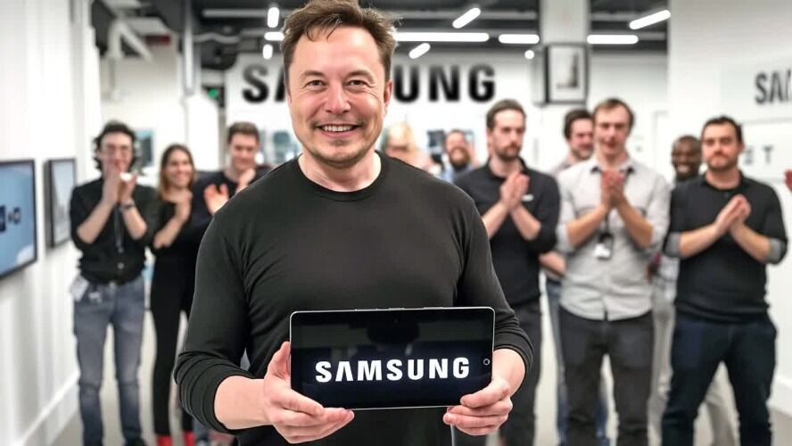 Tesla Samsung Iş Birliği Elon Musk