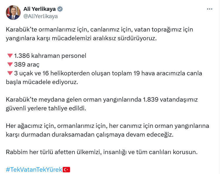 Yangın Açıklama