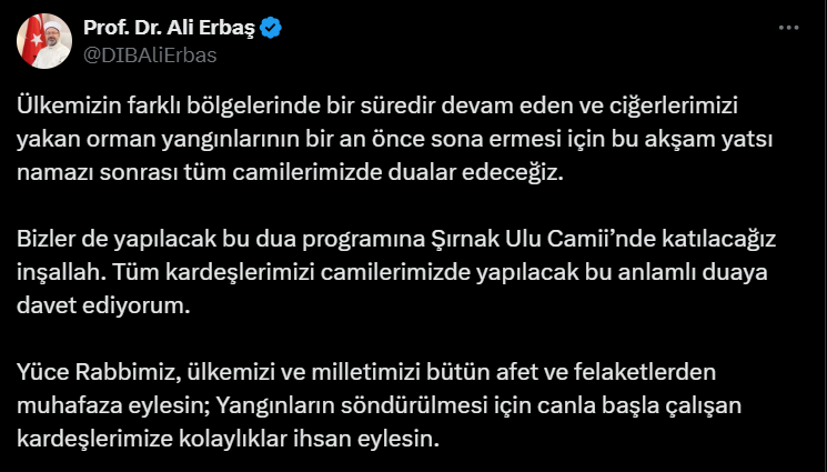 Yangın Dua X