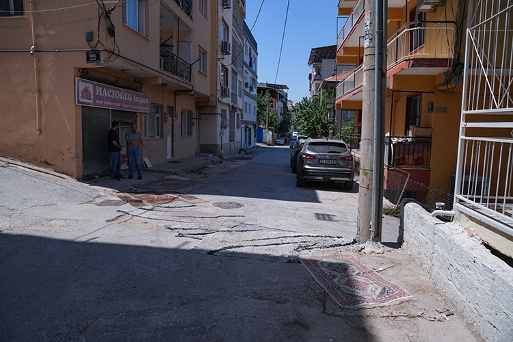 Yola Halı Serdiler