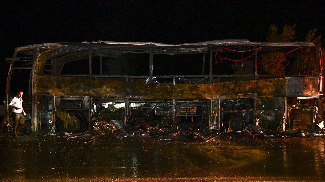 36 Yolcu Can Pazarında Ankara’da Otobüs Alev Aldı2