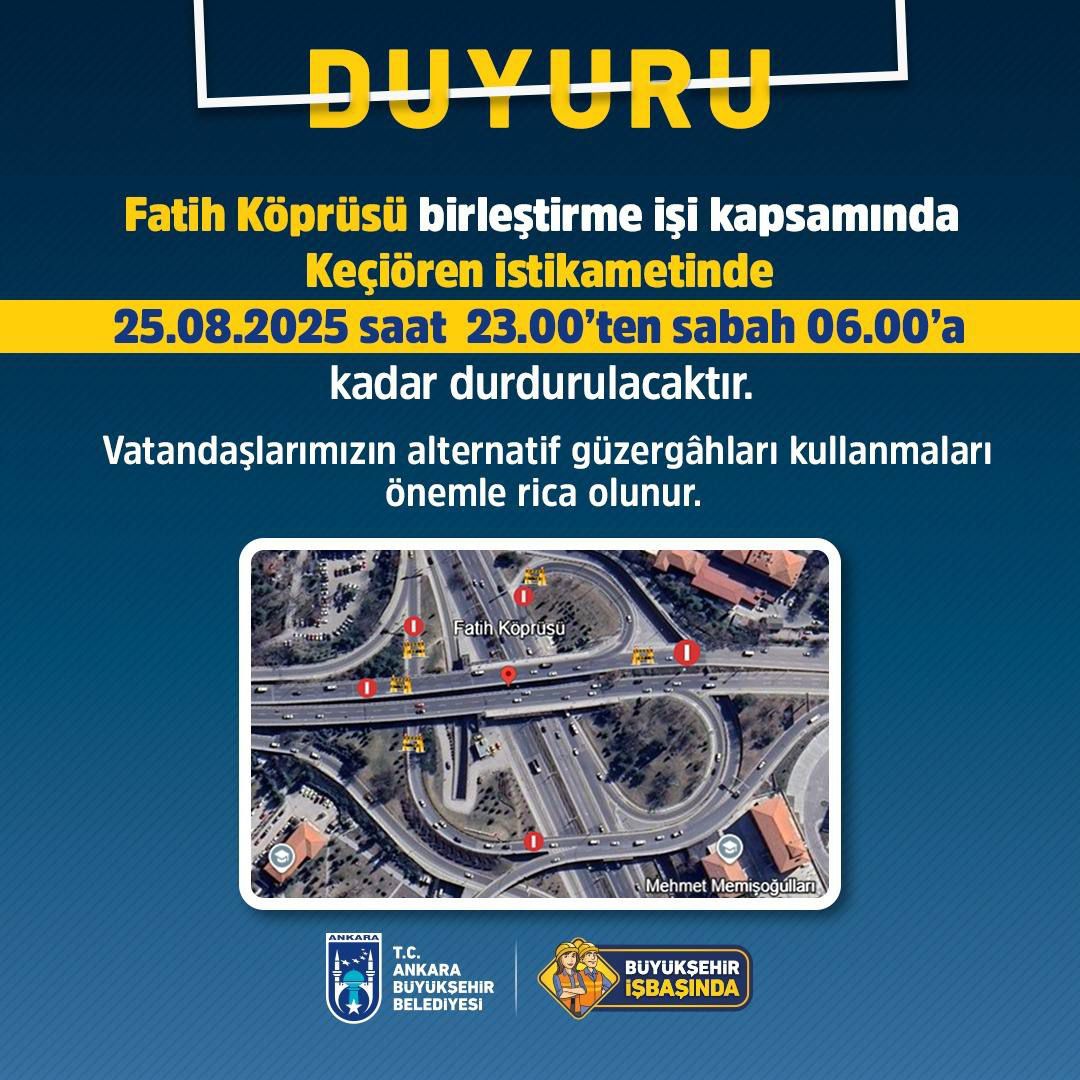 Ankara Trafik Durdurma