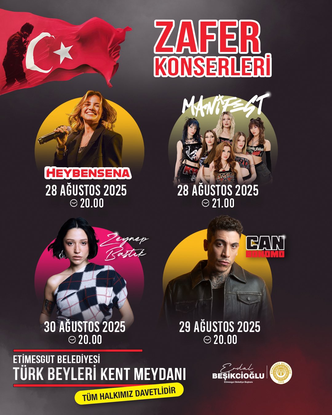 Can Bonomo Etimesgut Zeynep Bastık Manifest