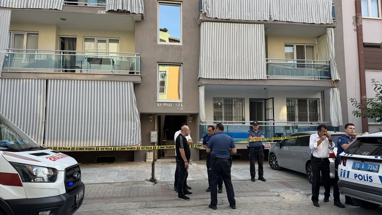 Denizli'de Karısı Ve 2 Çocuğunu Öldüren Polis Memuru Intihar Etti2