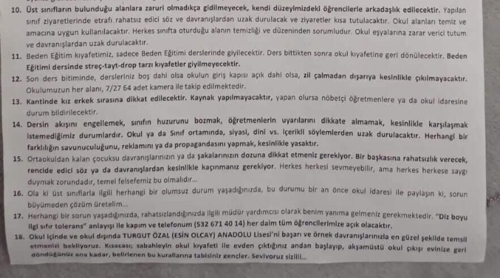 Düzce Turgut Özal Lisesi 2