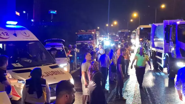 Eyüpsultan’da Zincirleme Kaza