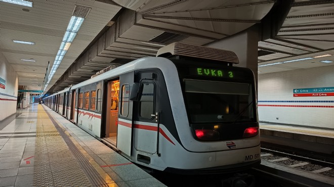 İzmir Metro’da Korku Anları Genç Kız Raylara Atladı