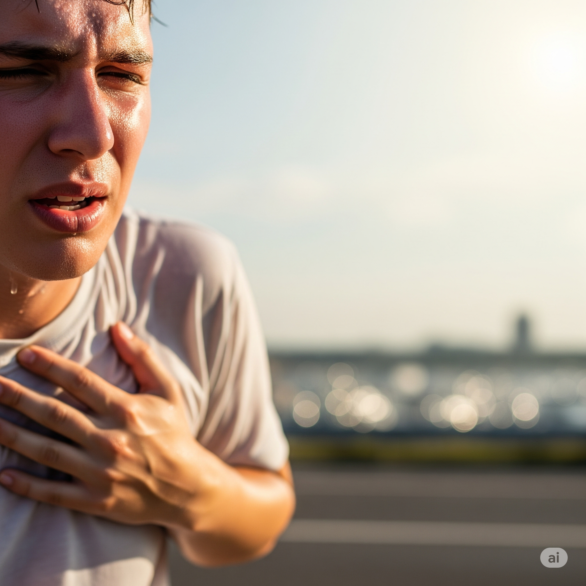 Kalp Krizi Sıcak Hava