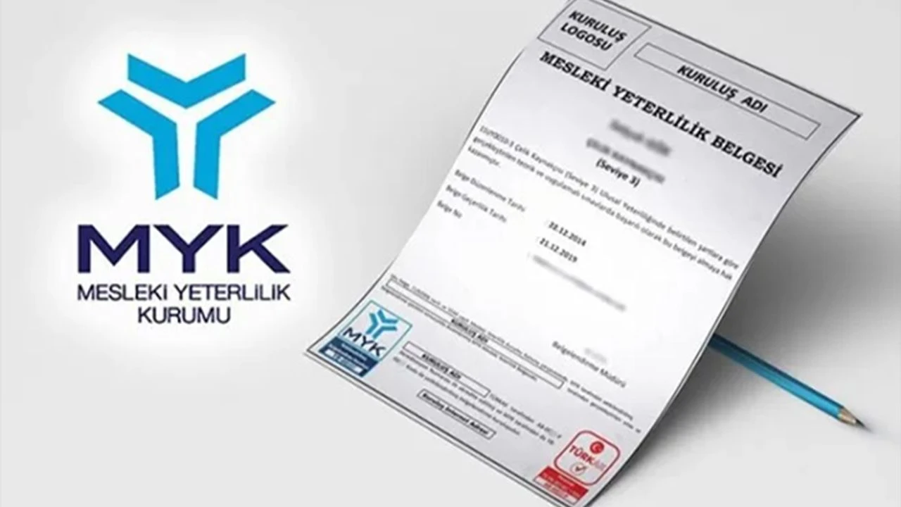 Mesleki Yeterlilik Belgesi