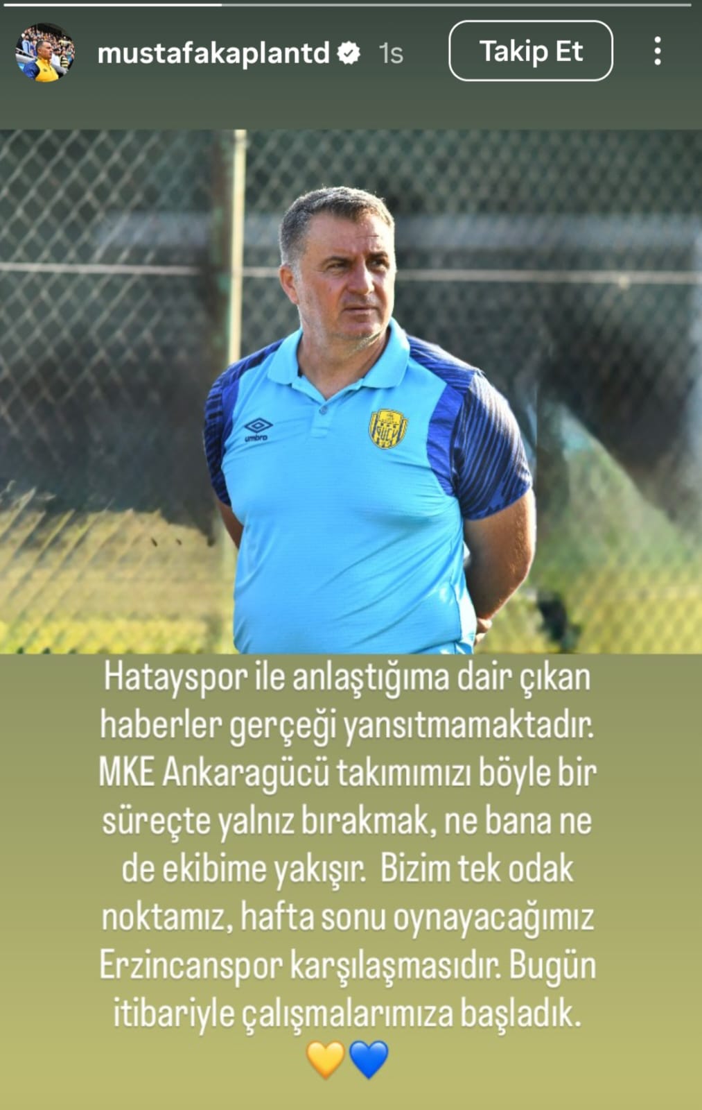 Mustafa Kaplan Hatayspor Iddia Ankaragücü