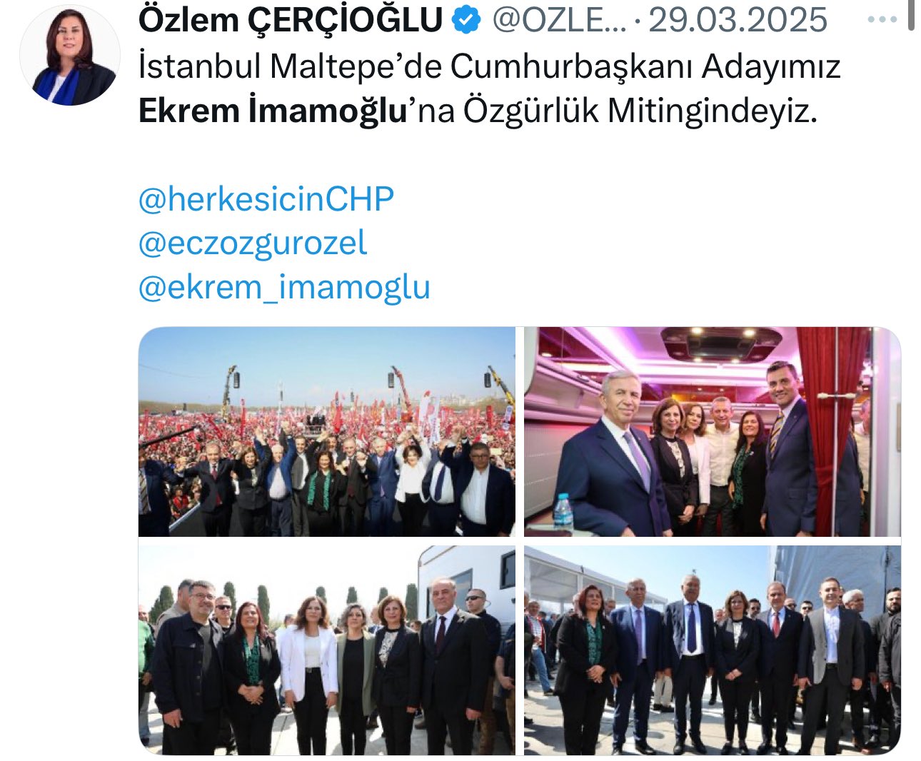 Özlem Çerçioğlu X 1
