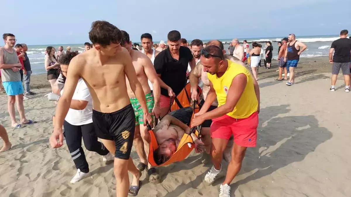 Samsun Sahillerinde Alarm! Aynı Gün Içinde 7 Boğulma Tehlikesi1